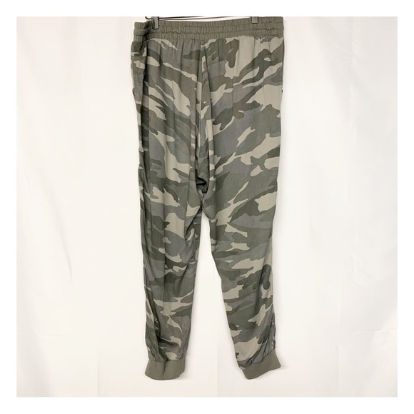 Splendid camouflage print rayon pull on joggers XL - Picture 4 of 12
